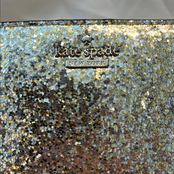 Kate Spade Sparkling Gold Wallet - Picture 2 of 7